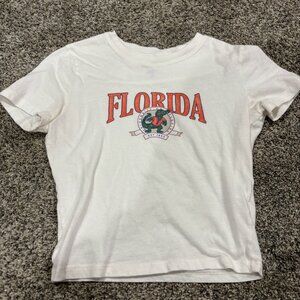 White Hollister "Florida" Women's T-Shirt